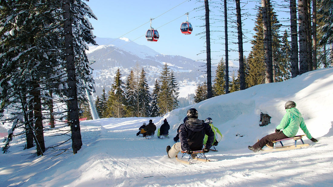 In Switzerland, sledding is a national pastime