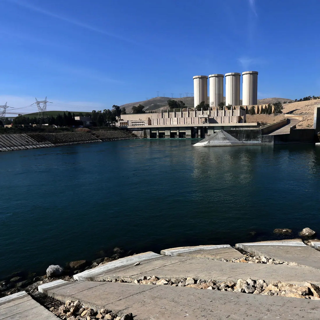 This crumbling dam could wipe out cultural treasures