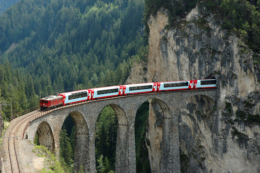 All aboard the Glacier Express, from Zermatt to St Moritz